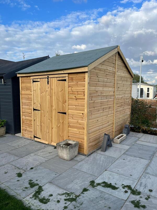 Apex Shed with Felt Roofing